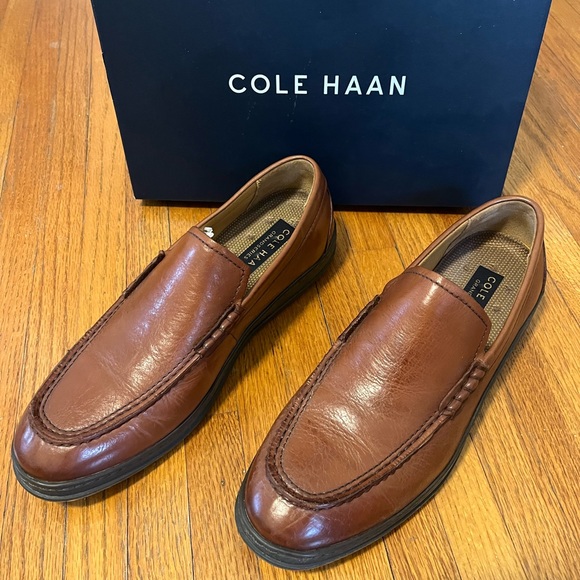 Leather Loafers Cole Haan Hamilton Grand Venetian Loafer Loafer Le